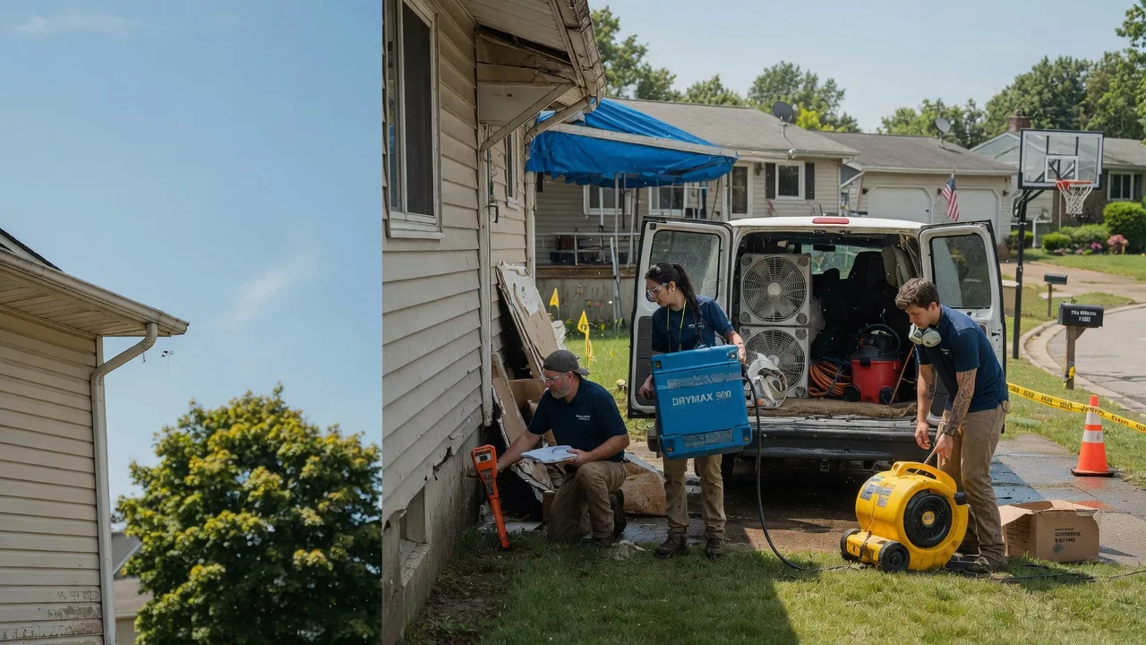 Ceiling Leak Cleanup in Attica, OH near me